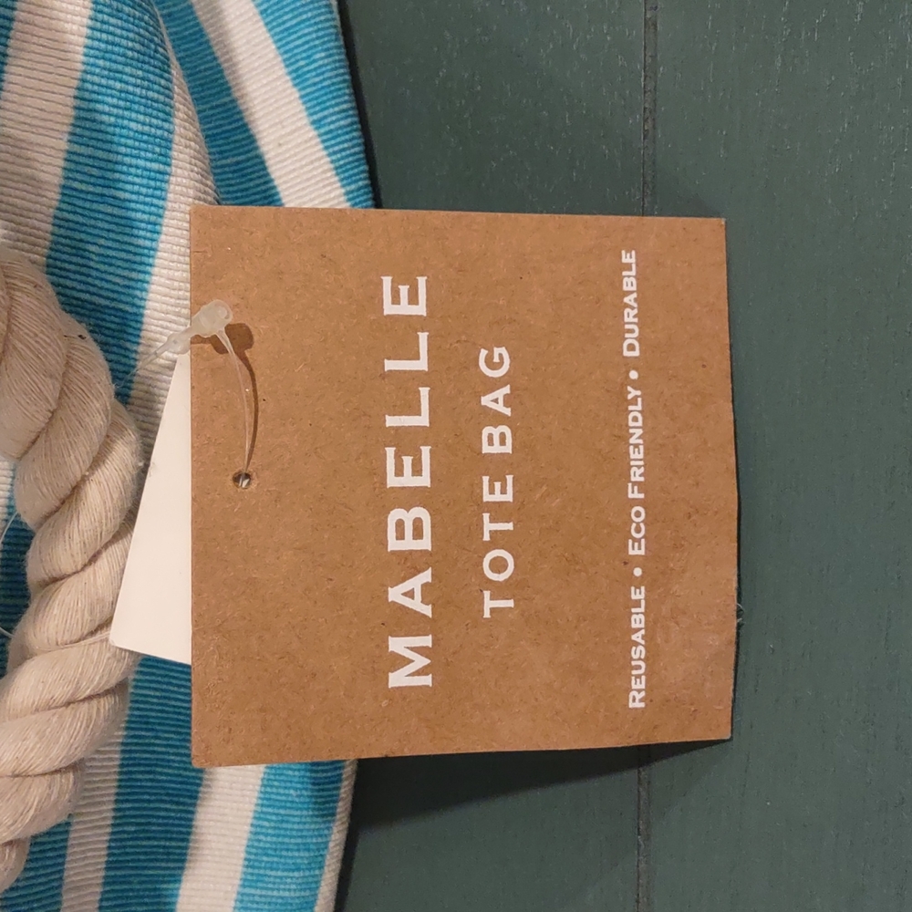 Mabelle Tote Beach Bag NWT - Picture 2 of 6